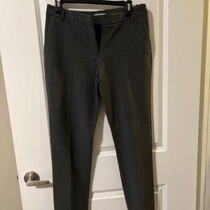H&M Charcoal Straight Leg Dress Pants Size 8